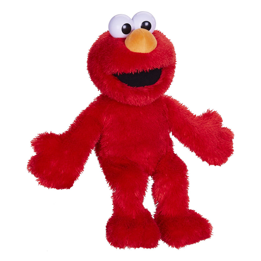Sesame Street Tickliest Tickle Me Elmo Laughing, Talking, 14-Inch Plush Toy for Toddlers, Kids 18 Months & Up