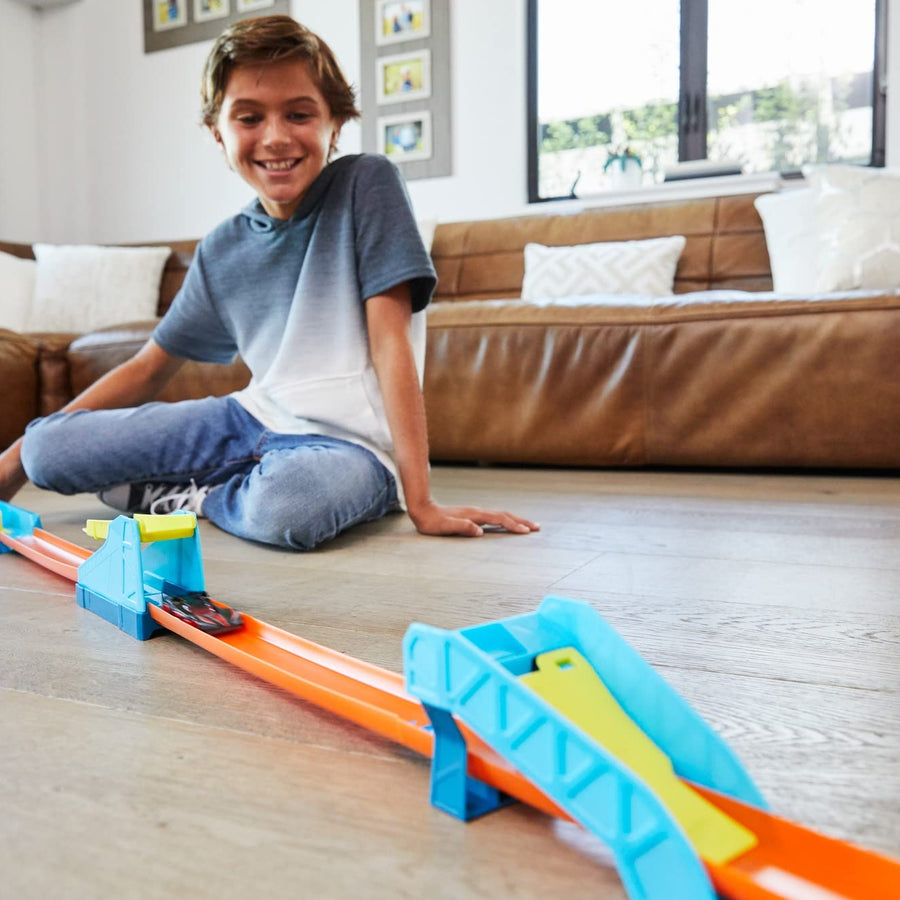 Hot Wheels Track Builder Pack Unlimited Premium Curve Parts Connecting Sets Ages 4 and Older