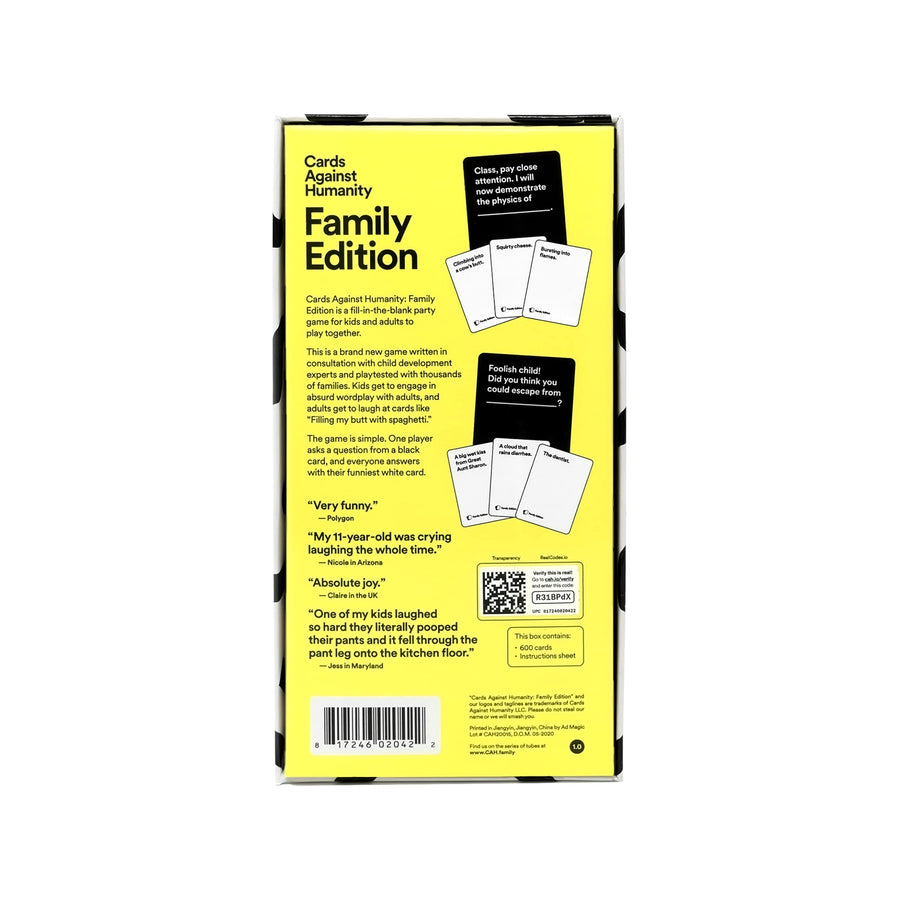 Cards Against Humanity: Family Edition • The Actual, Real, Official Family Edition of CAH