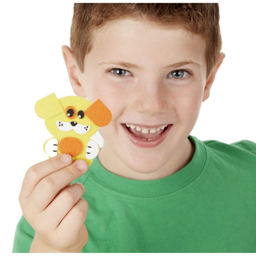 Melissa & Doug On the Go Felt Friends Craft Activity Set With 188 Felt Stickers