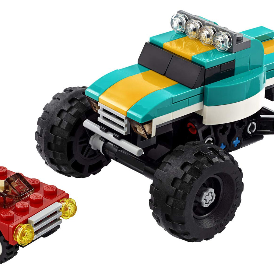 LEGO Creator 3in1 Monster Truck Toy 31101 Cool Building Kit for Kids (163 Pieces)