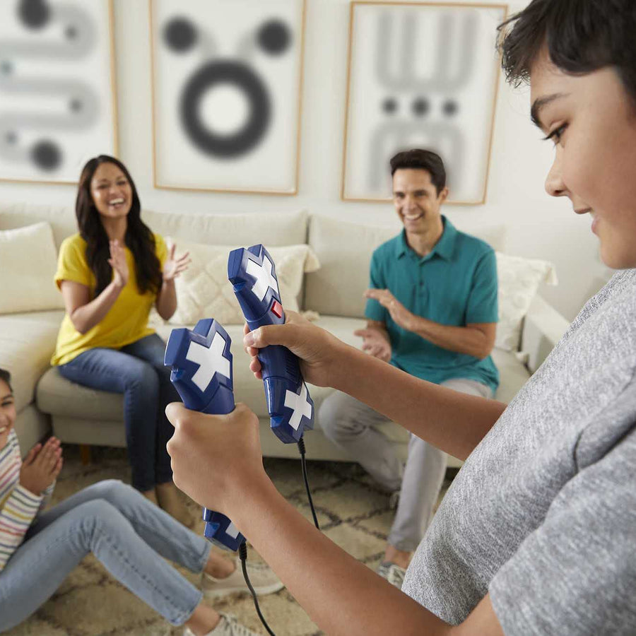 Mattel Crossed Signals Electronic Game with Pair of Talking Light Wands, Play Solo or with Up to 4 Players, Move Wands Up, Down or Shake, Gift for 8 Year Olds & Up