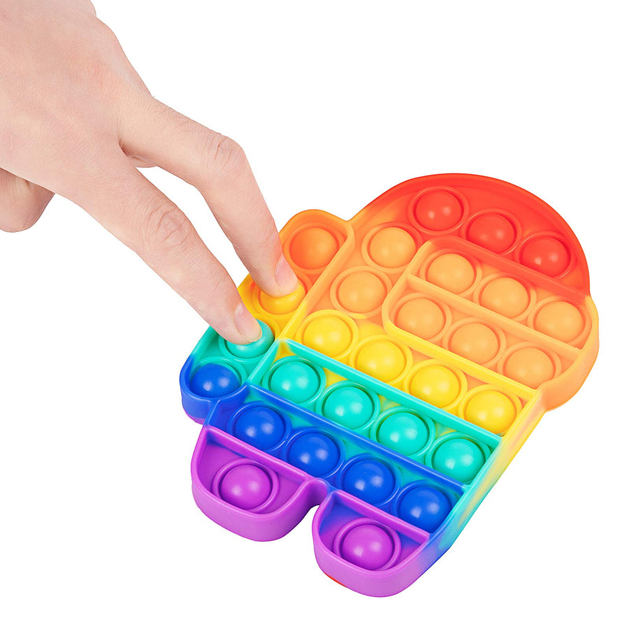LANQKUISZ Pop Push its tie dye Bubble Sensory Fidget Toy Autism Special Needs Stress Reliever for Kids & Adults
