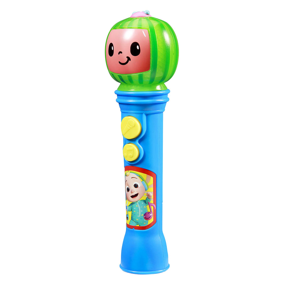 Cocomelon Toy Microphone for Kids, Musical Toy for Toddlers with Built-in Cocomelon Music, Kids Microphone Designed for Fans of Cocomelon Toys and Gifts