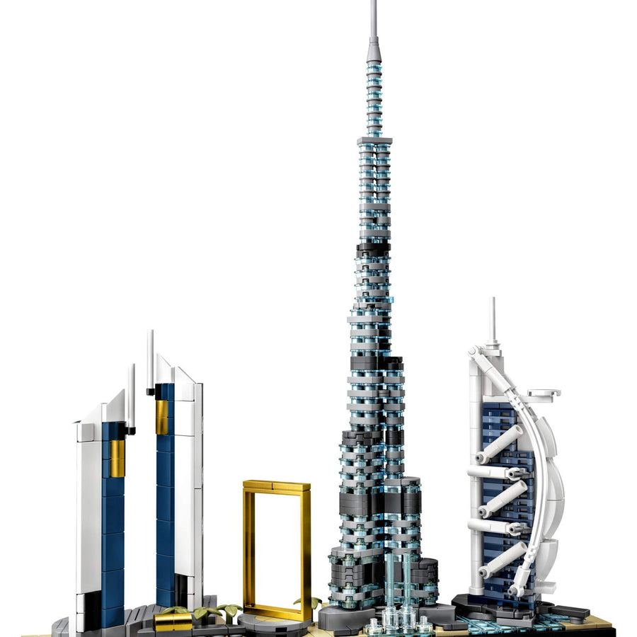LEGO Architecture Skylines: Dubai 21052 Building Kit, Collectible Architecture Building Set for Adults (740 Pieces)