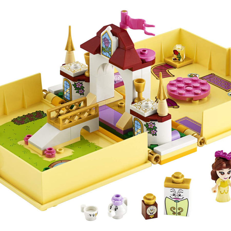 LEGO Disney Belle’s Storybook Adventures 43177 Creative Building Kit Toy (111 Pieces)