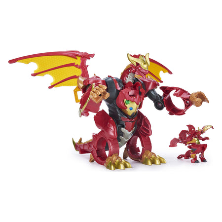 Bakugan, Dragonoid Infinity Transforming Figure with Exclusive Fused Ultra and 10 Baku-Gear Accessories