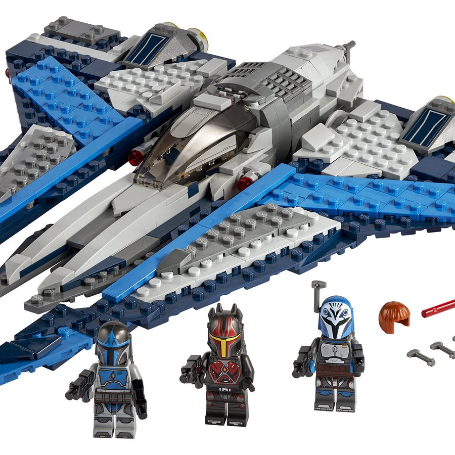 LEGO Star Wars Mandalorian Starfighter 75316 Awesome Toy Building Kit for Kids Featuring 3 Minifigures; New 2021 (544 Pieces)
