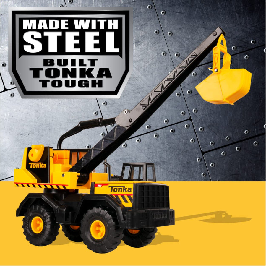 Tonka - Steel Classics Mighty Crane - Amazon Exclusive - Frustration Free Packaging