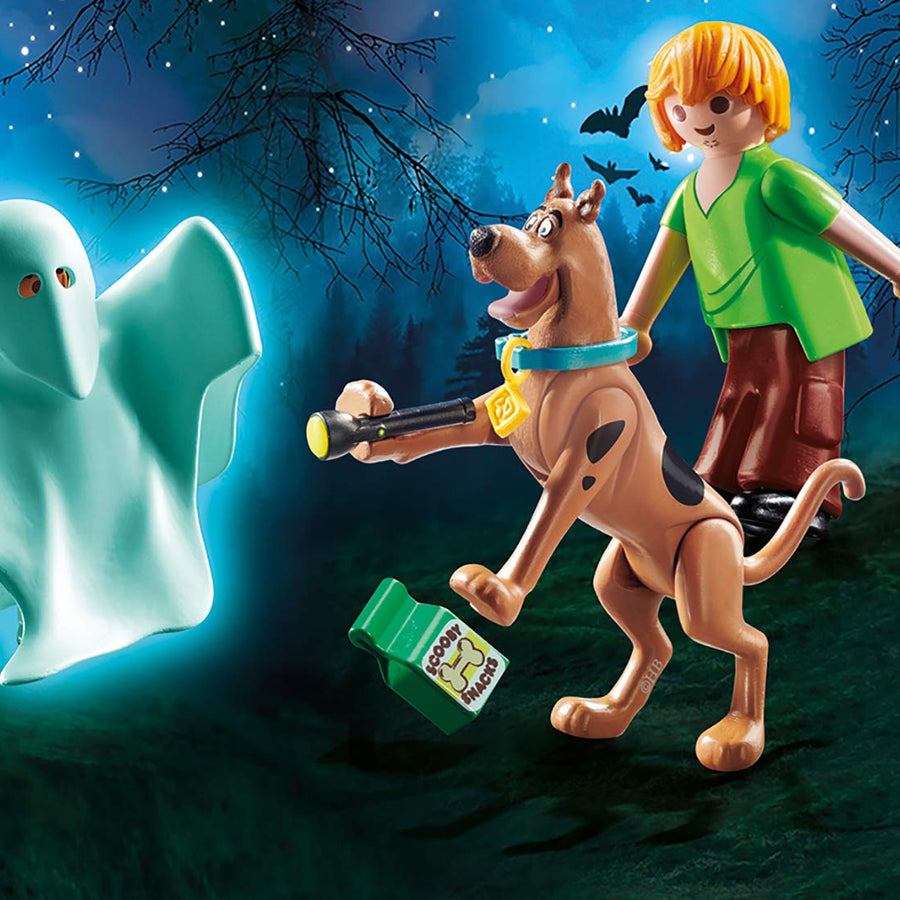 Playmobil Scooby-DOO! Scooby & Shaggy with Ghost