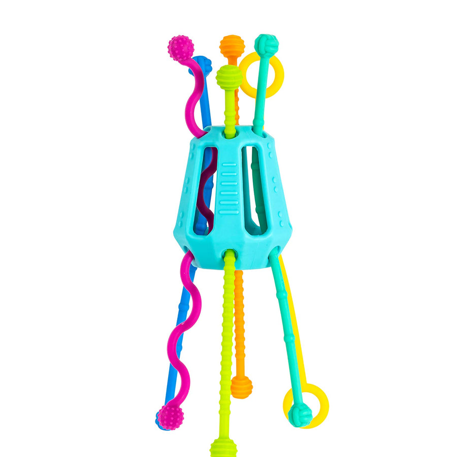 MOBI ZIPPEE - Activity Toy for Sensory Development for Toddlers - Designed by Parents and Reviewed by Doctor's - BPA and Phthalate Free - Made with Food Grade Silicone - for Boys or Girls