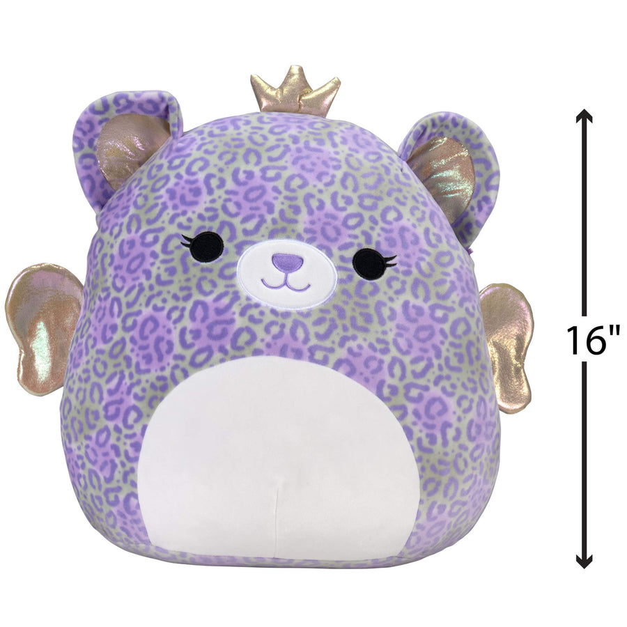 Squishmallow Official Kellytoy Plush 16" Ashlyn The Cheetah Fairy- Ultrasoft Stuffed Animal Plush Toy