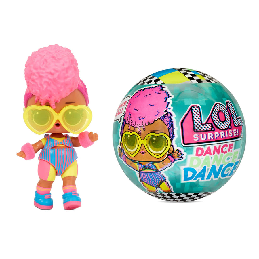 LOL Surprise Dance Dance Dance Dolls with 8 Surprises Including Doll Dance Floor That Spins, Dance Move Card and Accessories - Great Gift for Girls Age 4-7