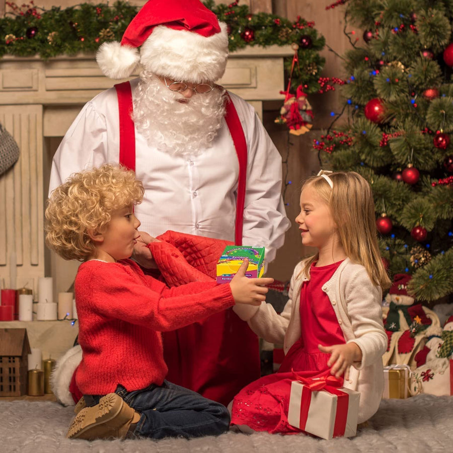 ZMLM Rainbow Scratch Mini Art Notes - 125 Magic Scratch Note Off Paper Pads Cards Sheets for Kids Black Scratch Note Arts Crafts DIY Party Favor Supplies Kit Birthday Game Toy Gifts Box for Girls Boys