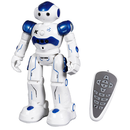 SGILE RC Robot Toy, Gesture Sensing Remote Control Robot for Kid 3-8 Year Birthday Gift Present, Blue