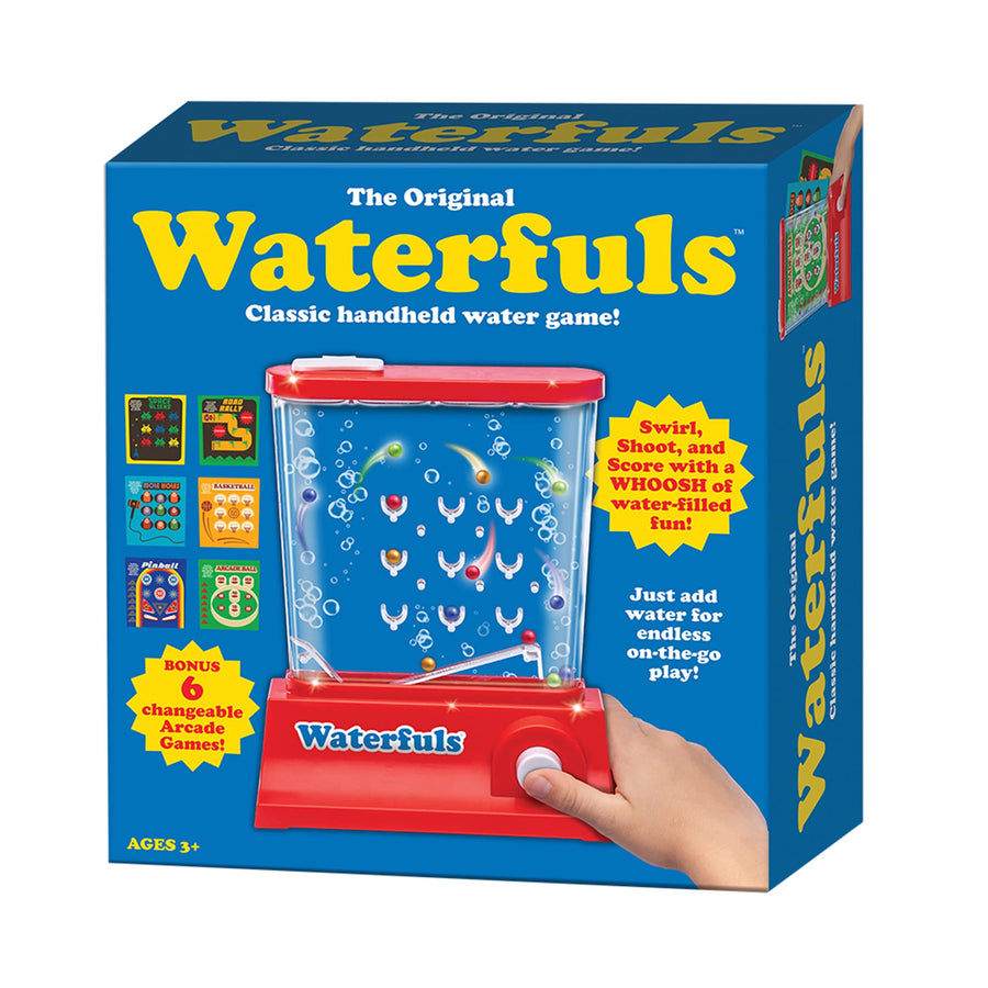 The Original Waterfuls - Classic Handheld Water Game! - Just Add Water - Now with 6 Game Options!