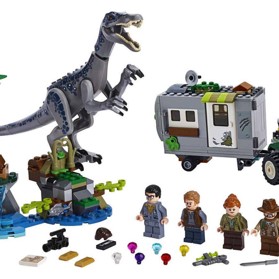 LEGO Jurassic World Baryonyx Face Off: The Treasure Hunt 75935 Building Kit (434 Pieces)