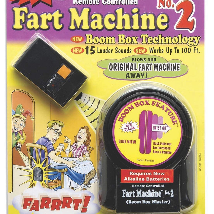 T.J. Wisemen Remote Control Fart Machine No. 2 Funny Gag Gift Joke Prank