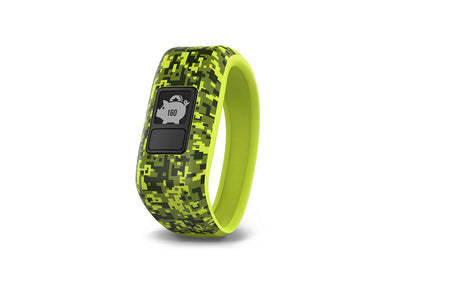 Garmin vívofit jr, Kids Fitness/Activity Tracker, 1year Battery Life, Green, Digi Camo