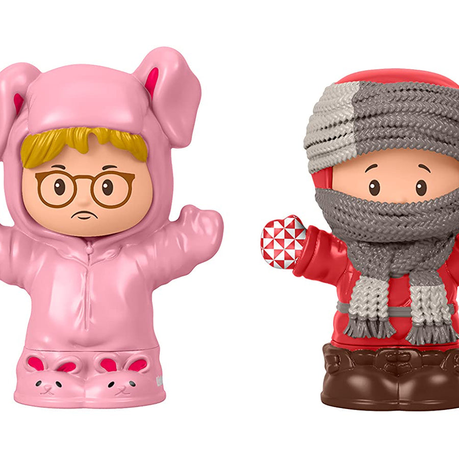 Fisher-Price Little People Collector A Christmas Story, Special Edition Figure Set with 4 Characters from The Classic Holiday Movie