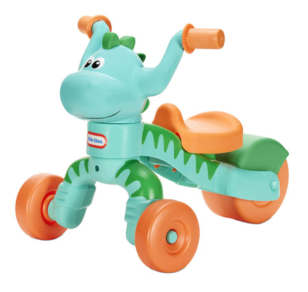 Little Tikes Go and Grow Dino Indoor Outdoor Ride On Toy Trike for Preschool Kids - Toddlers Dinosaur Inspired Toys and Toddler Trike to Develop Motor Skills for Boys Girls Age 1-3 Years
