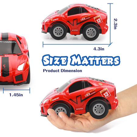 Toys for 2-5 Year Old Boys,Mini Remote Control Car,Toddler Toys Age 2-4,RC Car for Kids,Car Toys for Boys 3-5 Year Old,Gifts for 2 3 4 5 Year Old Boys Girls Birthday,Red