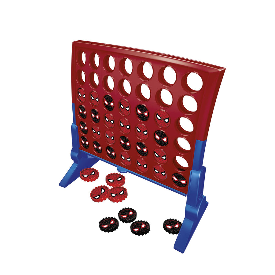 Hasbro Gaming Connect 4 Game: Marvel Spider-Man Edition, Connect 4 Gameplay, Strategy Game for 2 Players, Fun Board Game for Kids Ages 6 and Up (Amazon Exclusive)