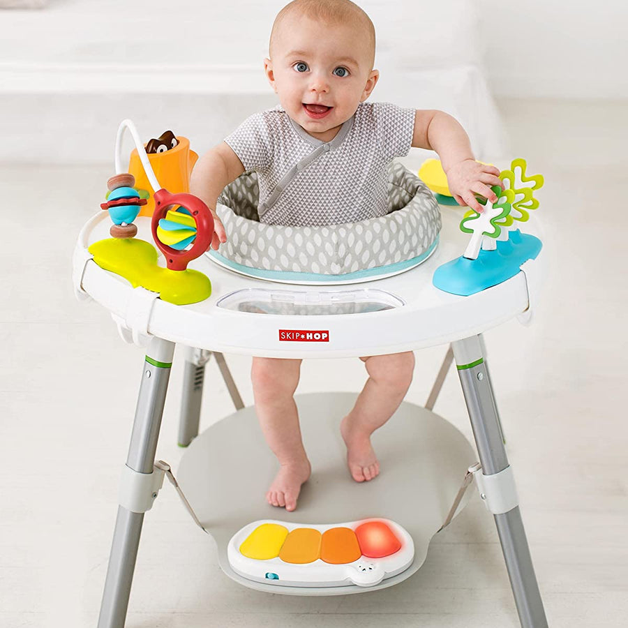 Skip Hop Baby Activity Center: Interactive Play Center with 3-Stage Grow-with-Me Functionality, 4mo+, Explore & More