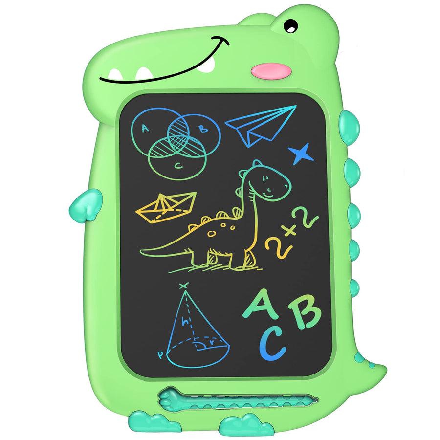 LCD Writing Tablet Kids Toys - 10 Inch Learning Drawing Board Dinosaur Toys for 3 4 5 6 7 8 Year Old Boys Girls Birthday Gifts, Toddler Educational Doodle Pad Christmas Stocking Stuffers for Kids