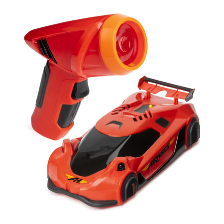 Air Hogs, Zero Gravity Laser, Laser-Guided Wall Racer, Wall Climbing Race Car, Red