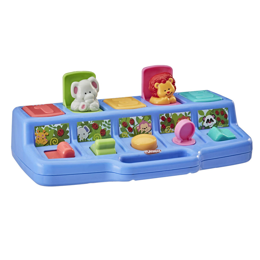 Playskool Busy Poppin’ Pals Pop-Up Activity Toy for Babies and Toddlers Ages 9 Months and Up (Amazon Exclusive)