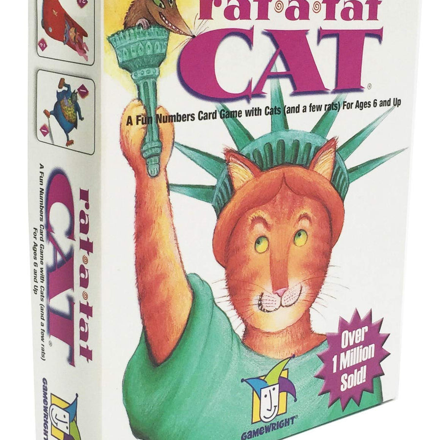 Gamewright Rat-A-Tat-Cat Multi-colored, 5"