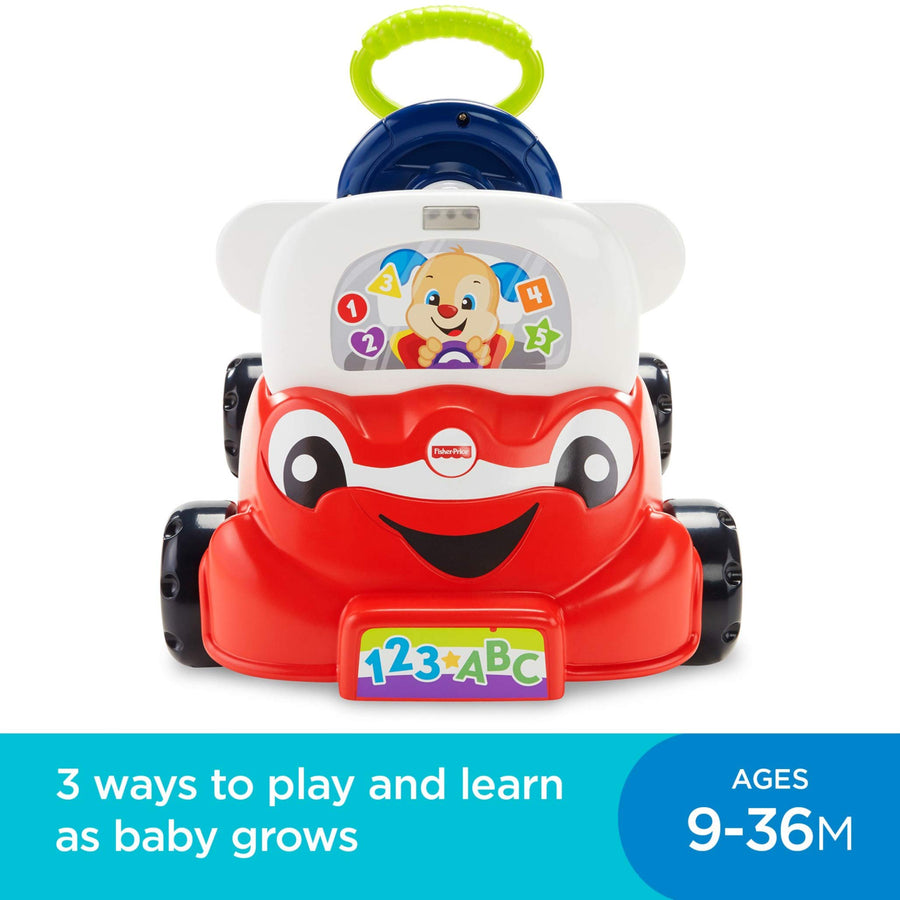Fisher-Price Laugh & Learn 3-in-1 Smart Car