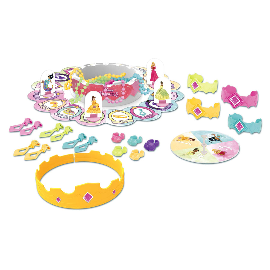 Hasbro Gaming Pretty Pretty Princess: Disney Princess Edition Board Game Featuring Disney Princesses, Jewelry Dress-Up Game for Kids Ages 5 and Up