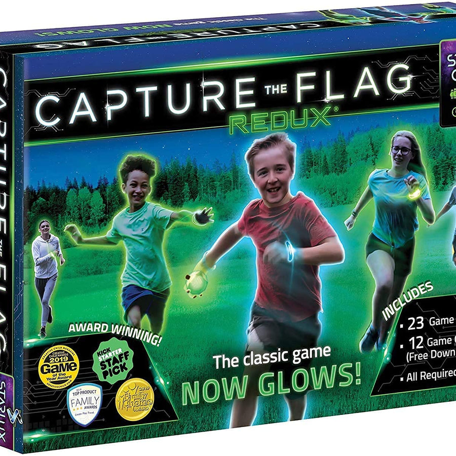 Capture The Flag Redux: The Original Glow-in-The-Dark Outdoor Game for Birthday Parties, Youth Groups and Team Building - a Unique Gift for Teen Boys & Girls