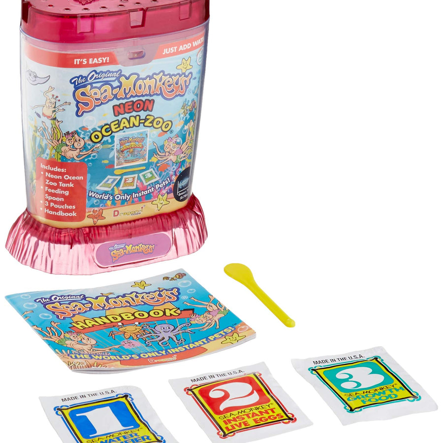 Sea Monkey's Ocean Zoo 6Piece Neon