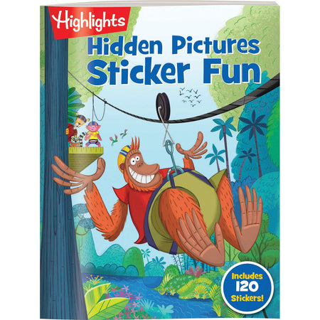 Highlights Hidden Pictures Sticker Fun 4-Book Set