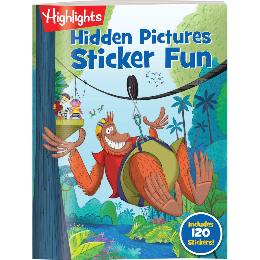 Highlights Hidden Pictures Sticker Fun 4-Book Set