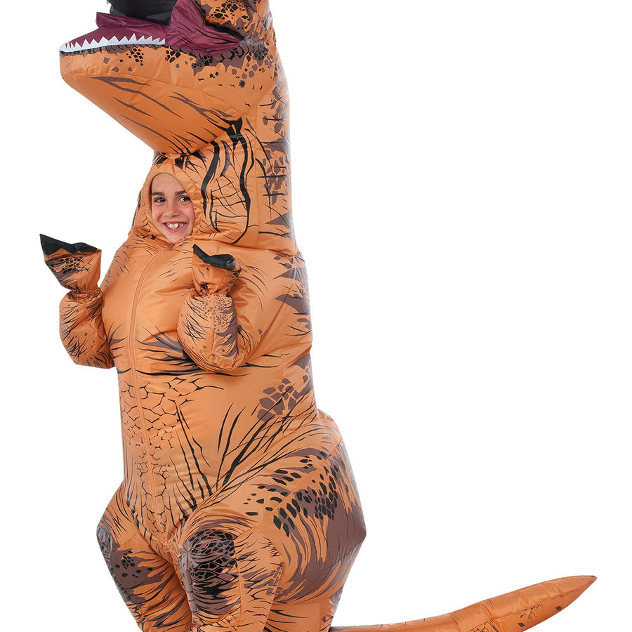 Rubies Child's The Original Inflatable Dinosaur Costume, T-Rex, Small