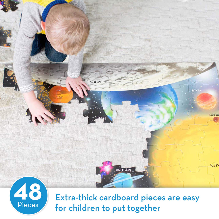 Melissa & Doug Solar System Floor Puzzle (48 pcs, 2 x 3 feet)