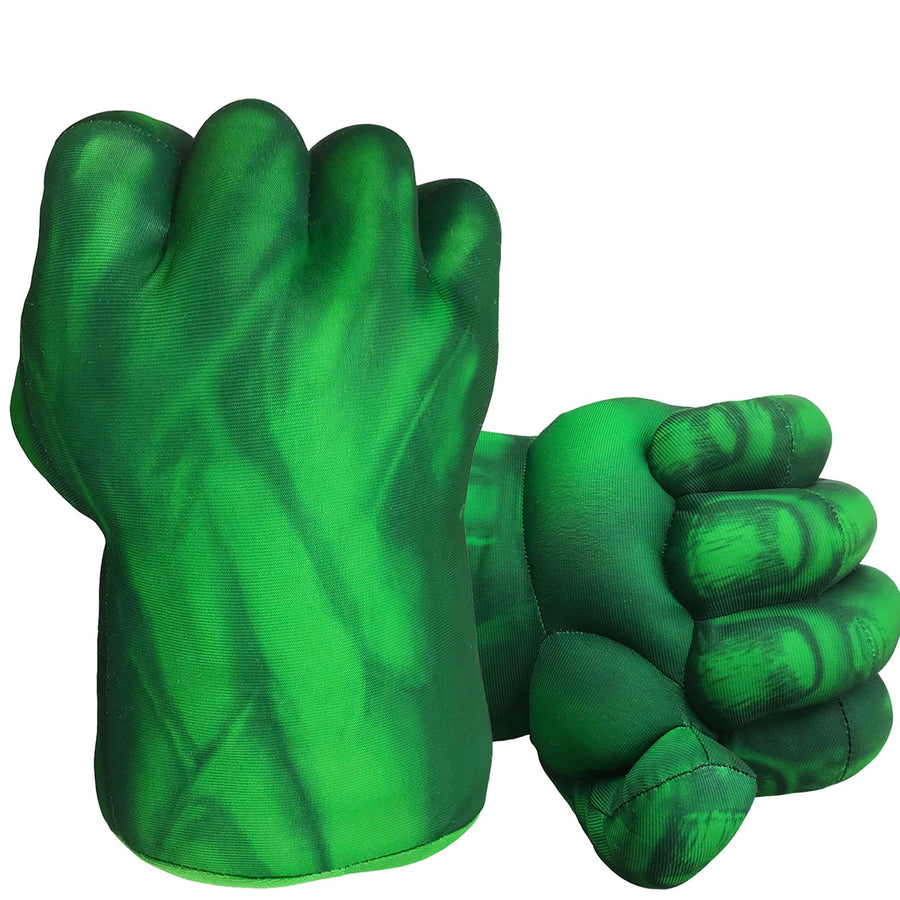 Superhero Hands Gloves Superhero Toy Fists Kids Soft Plush Superhero Costume Accessories Superhero Costumes Gloves Cosplay for Boy Girl Christmas Halloween Birthday Gift (1 Pair)