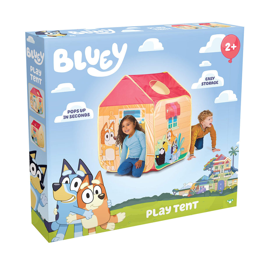 Bluey - Pop 'N' Fun Play Tent - Pops Up in Seconds and Easy Storage, Multicolor
