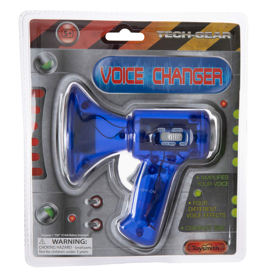 Toysmith Tech Gear Multi Voice Changer (6.5-Inch Various Colors)