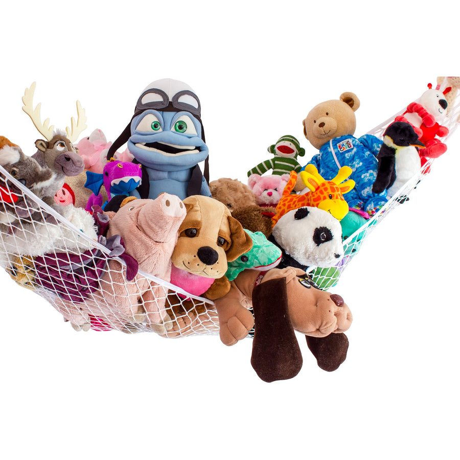 Lilly's Love Stuffed Animal Storage Hammock - Large "STUFFIE Party Hammock" - Organize Stuffed Animals and Children's Toys with this Stuffed Animal Net