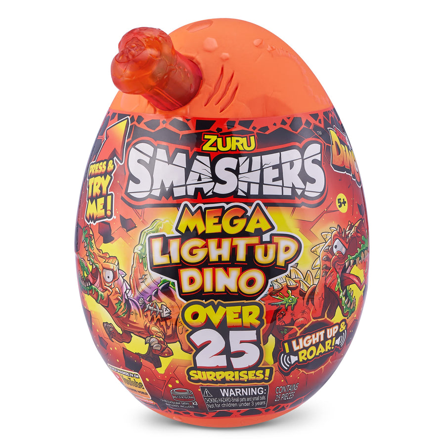 Smashers Epic Egg Series 4 Mega Light-Up Dino T-Rex by Zuru