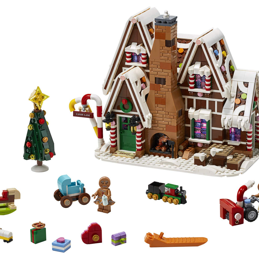 LEGO Creator Expert Gingerbread House 10267 Building Kit (1,477 Pieces)