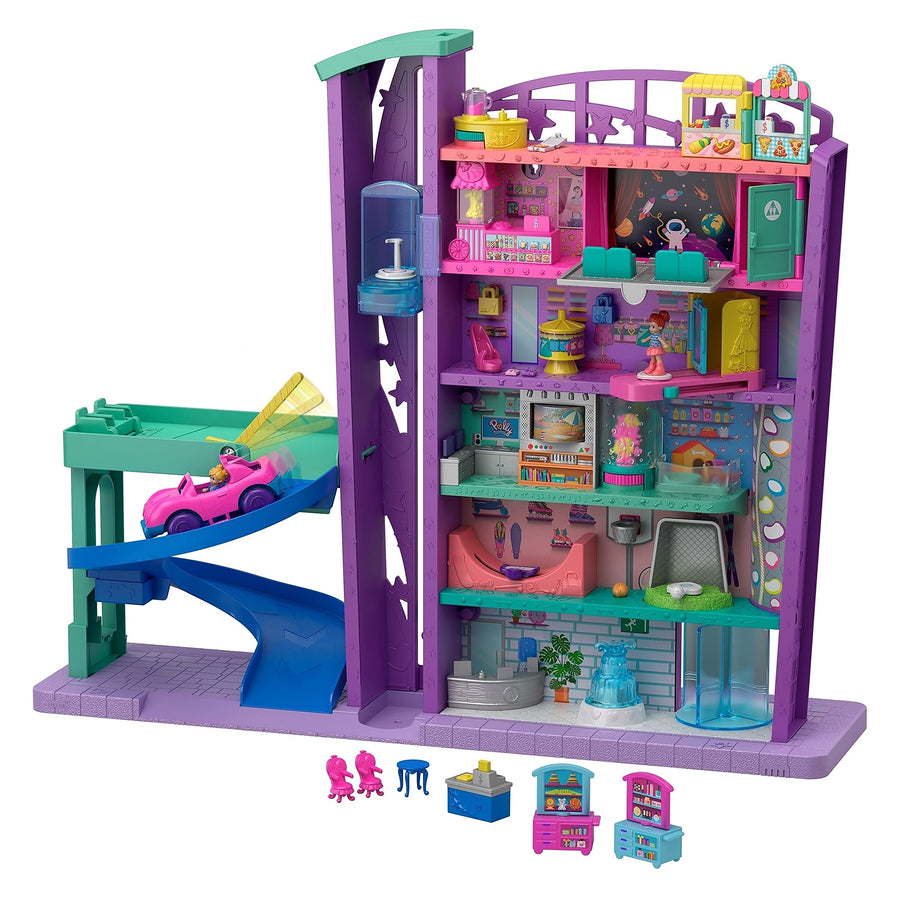 Polly Pocket Pollyville Mega Mall Super Pack (Amazon Exclusive)