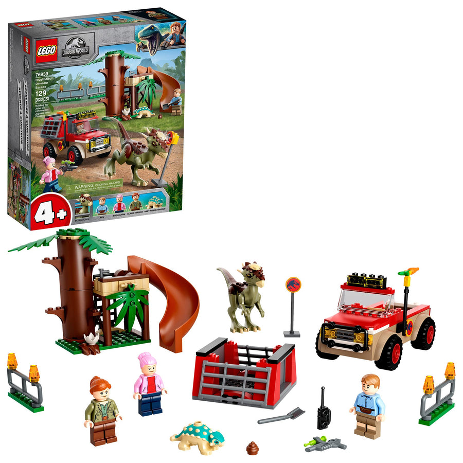 LEGO Jurassic World Stygimoloch Dinosaur Escape 76939 Building Kit; Cool Dinosaur Toy Playset for Kids Aged 4 and up; New 2021 (129 Pieces)