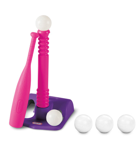 Little Tikes T-Ball Set (Pink) w/5 Balls (Amazon Exclusive)