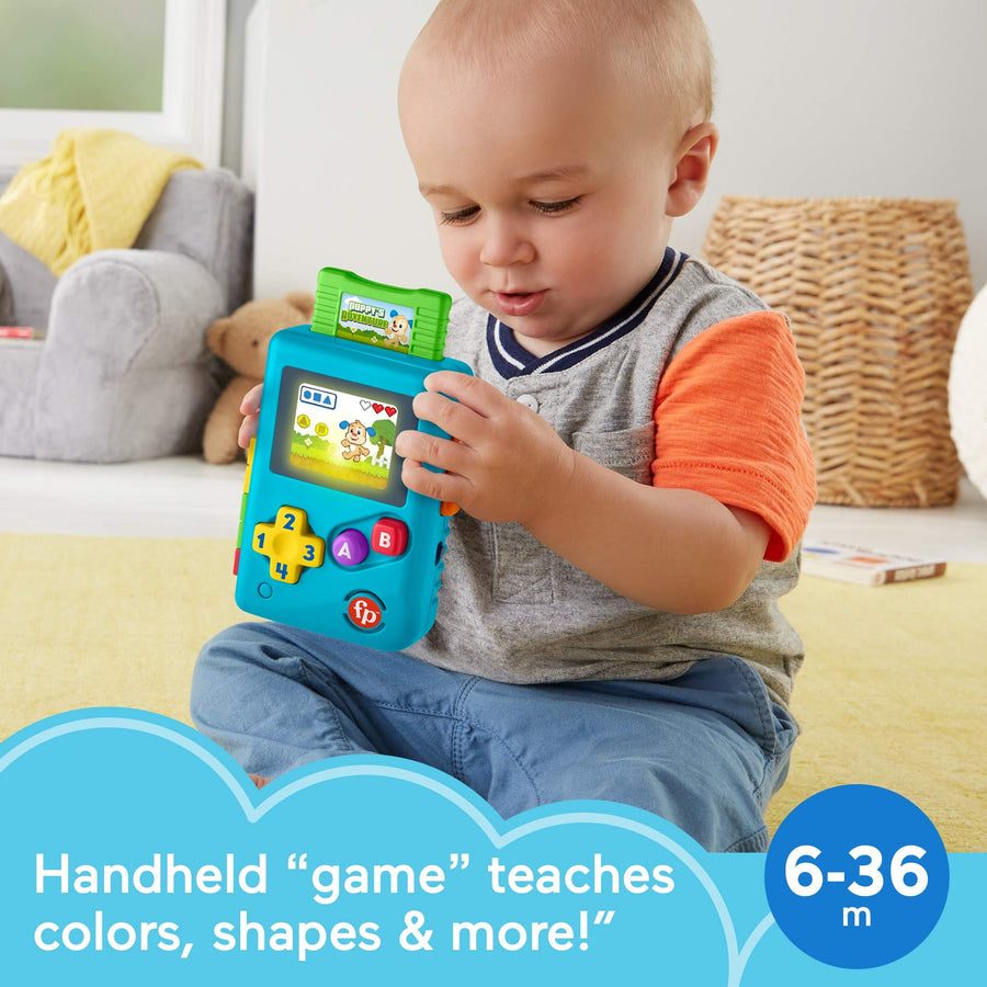Fisher-Price Laugh & Learn Lil’ Gamer, Educational Musical Activity Toy for Baby and Toddlers Ages 6-36 Months